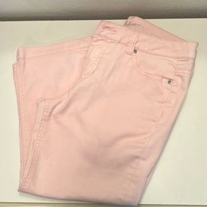 Liverpool Jeans Company Baby Pink Capris